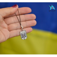 Брелок на телефон Патріот України. Тризуб